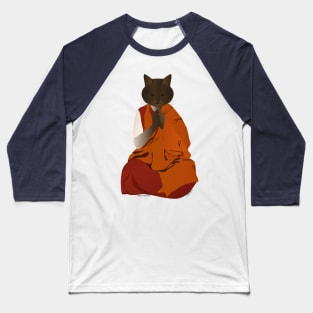 Lama Siamese Cat Baseball T-Shirt